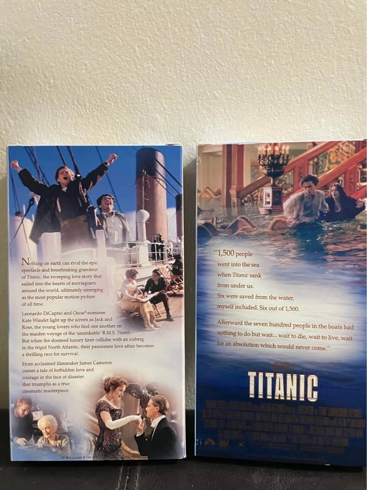 VHS Titanic 1 and 2 - photo 3