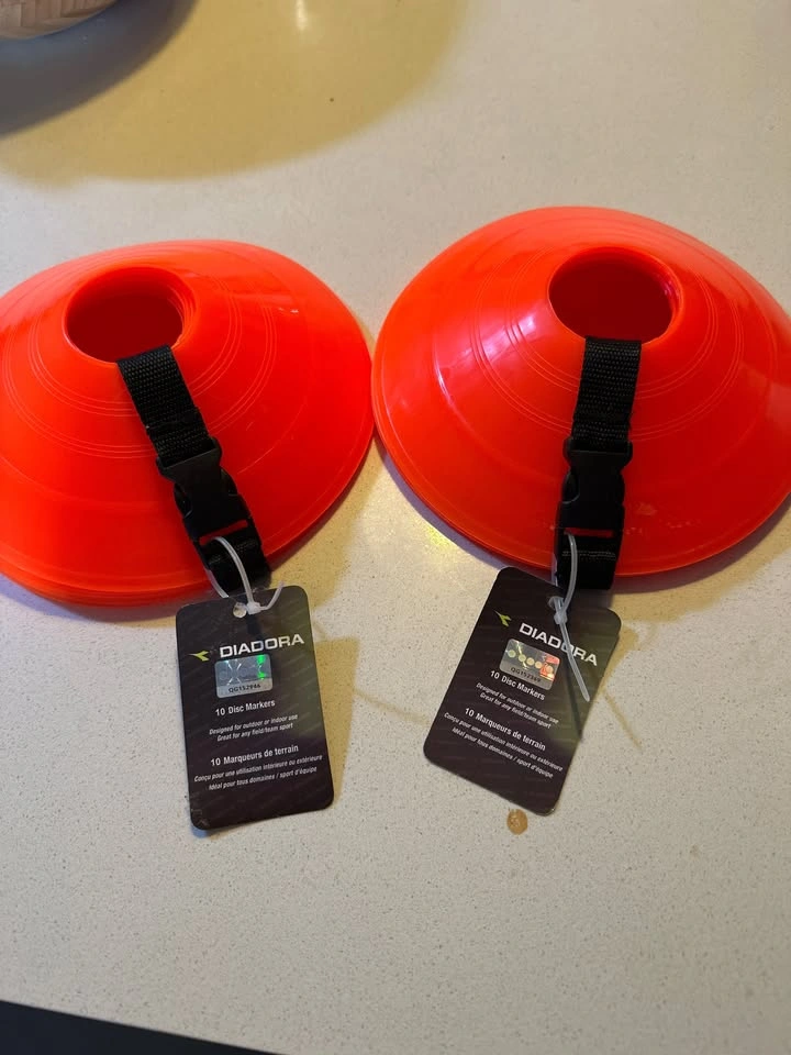 NEW Diadora Soccer / Sports Disc Cones Set (2 Packs - 20 Cones T - photo 2