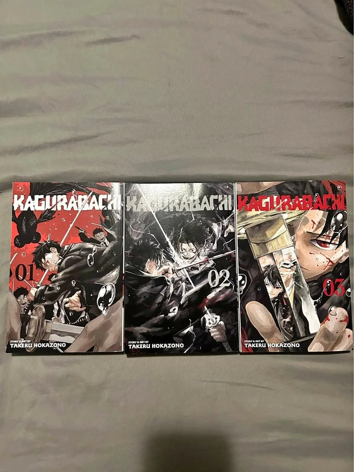 Kagurabachi vol 1 2 and 3