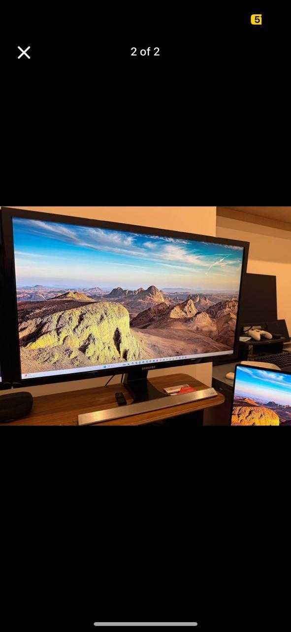 Samsung 27" 4K UHD Monitor || Pair Available - photo 3
