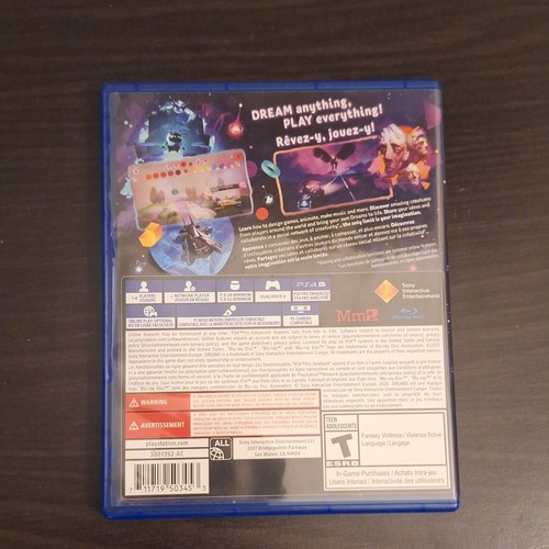 Sony Interactive Dreams PS4 Online Play Fantasy Action Adventure - photo 2