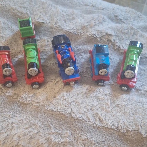 Thomas & Friends Model Train Mixed Lot 4 Plastic Multicolor Loco