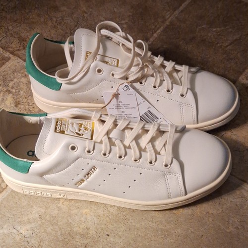 adidas Stan Smith Lux Low Top Leather Sneaker White/Green IF8844 - photo 3