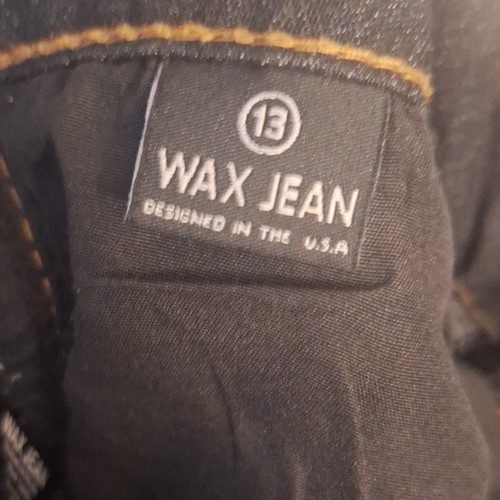 Wax Jean Black Stretch Denim Jeans Juniors 5-Pocket - photo 4