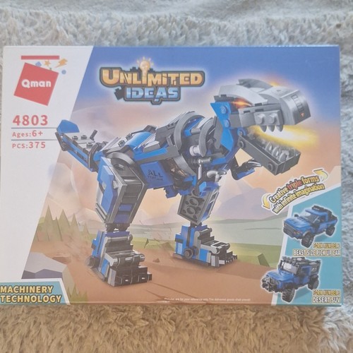 Qman Unlimited Ideas Mechanical T-Rex Machinery Tech 375 Piece B