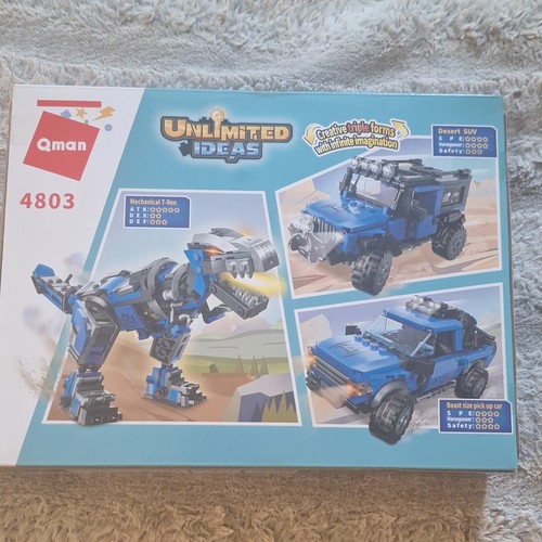 Qman Unlimited Ideas Mechanical T-Rex Machinery Tech 375 Piece B - photo 2