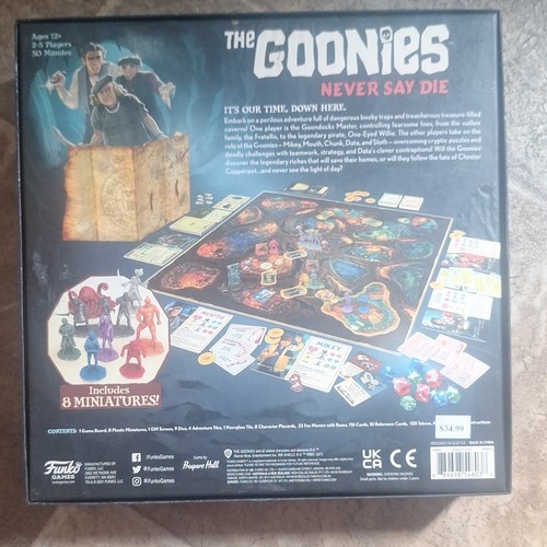 Funko Games The Goonies Never Say Die Adventure Board Game - photo 2