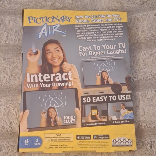 Mattel Pictionary Air Family Drawing Game - photo 2