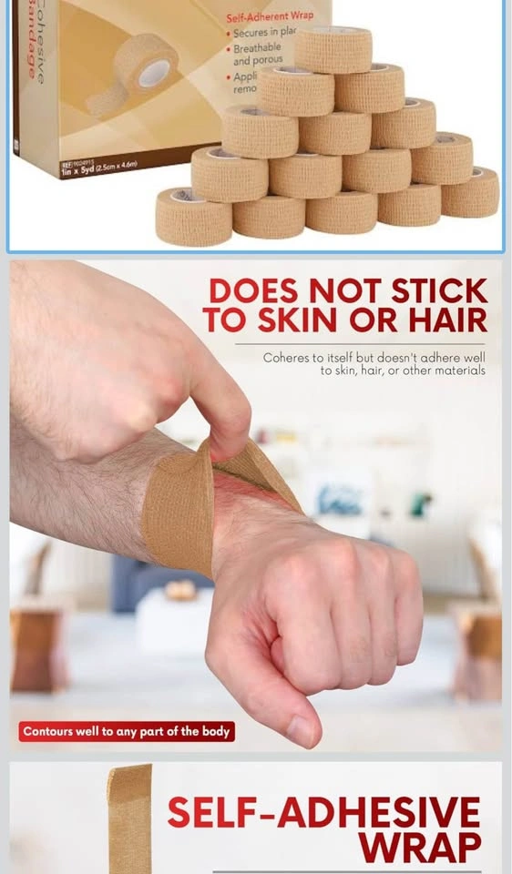 New Cohesive Bandage Self-Adherent Wrap - photo 2
