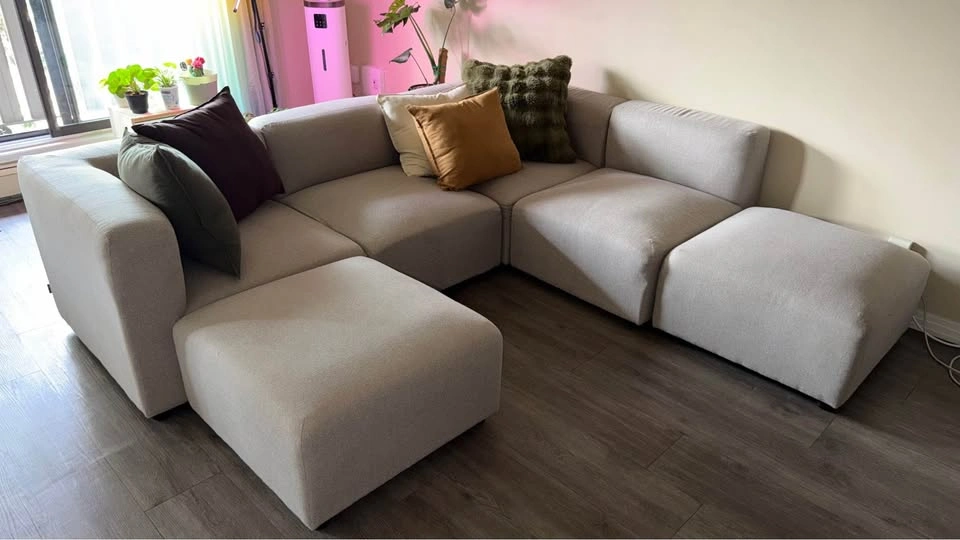 Couch 6-piece modular couch - photo 2