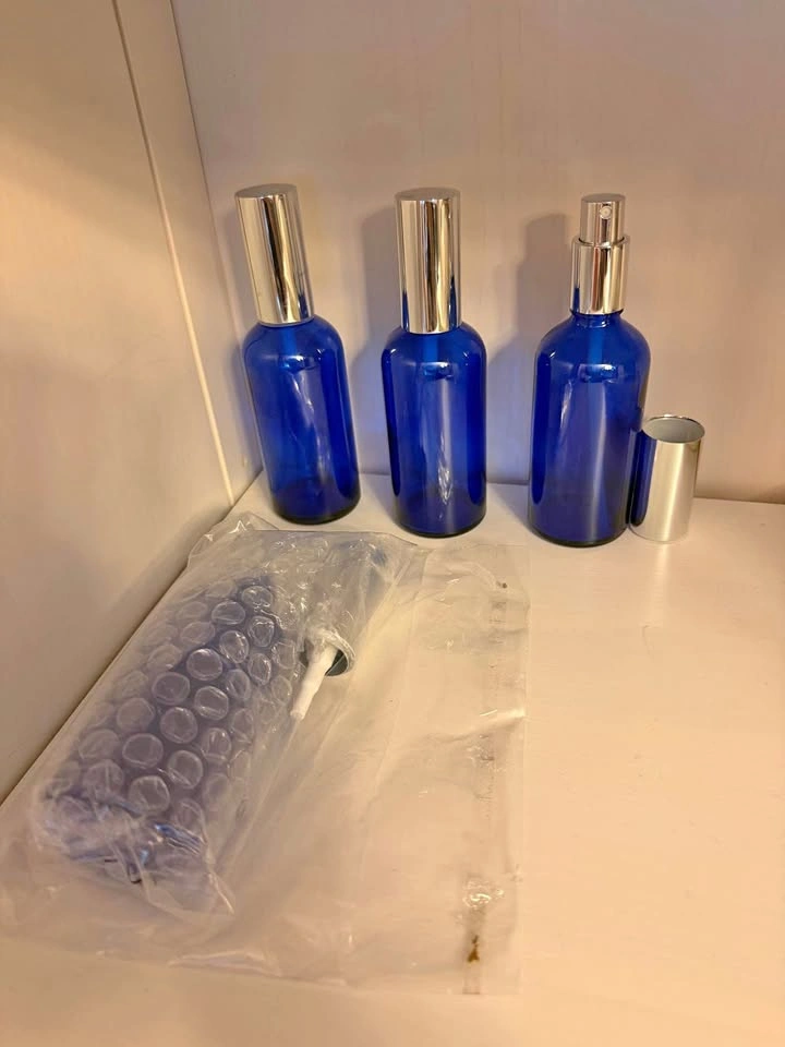 Empty perfume bottles