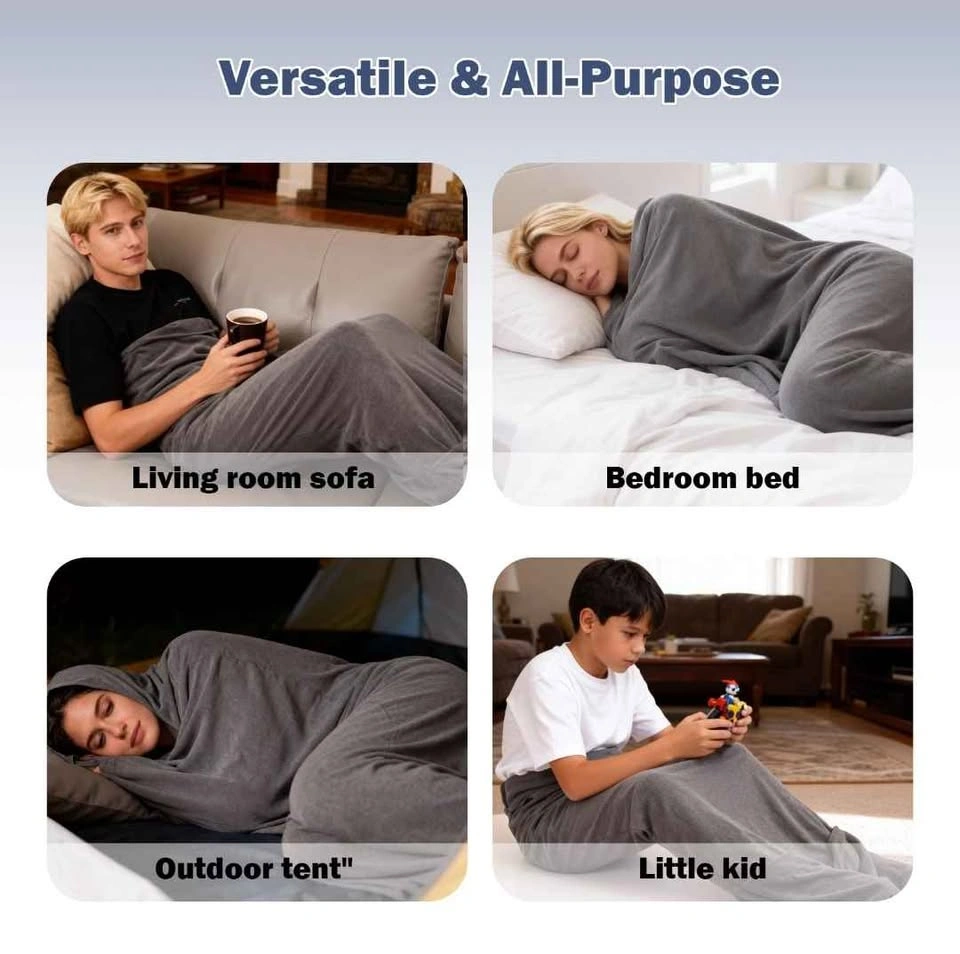 Brand New MBCBM Adult Sleep Pod Wearable Compression Blanket - photo 2