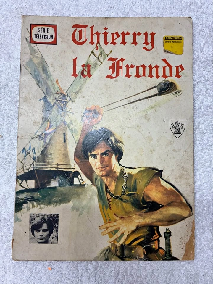 Vintage Thierry la Fronde French Comic Book Album (1960s)
