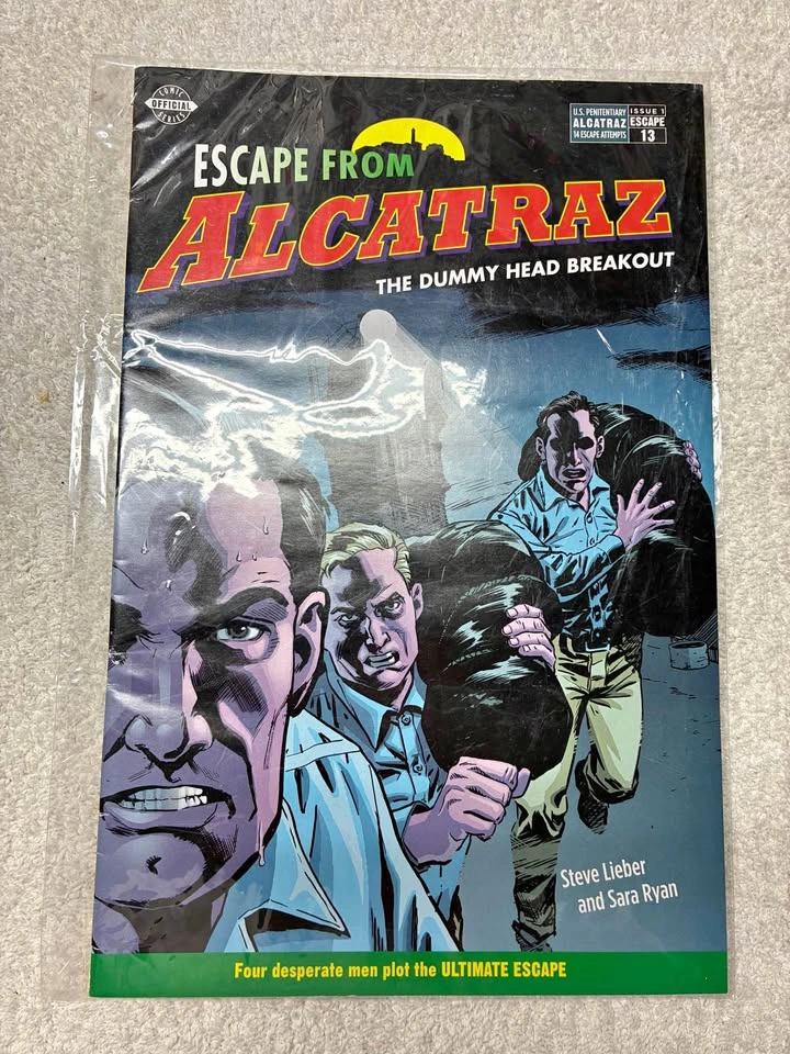 Escape from Alcatraz #13 "The Dummy Head Breakout" Comic