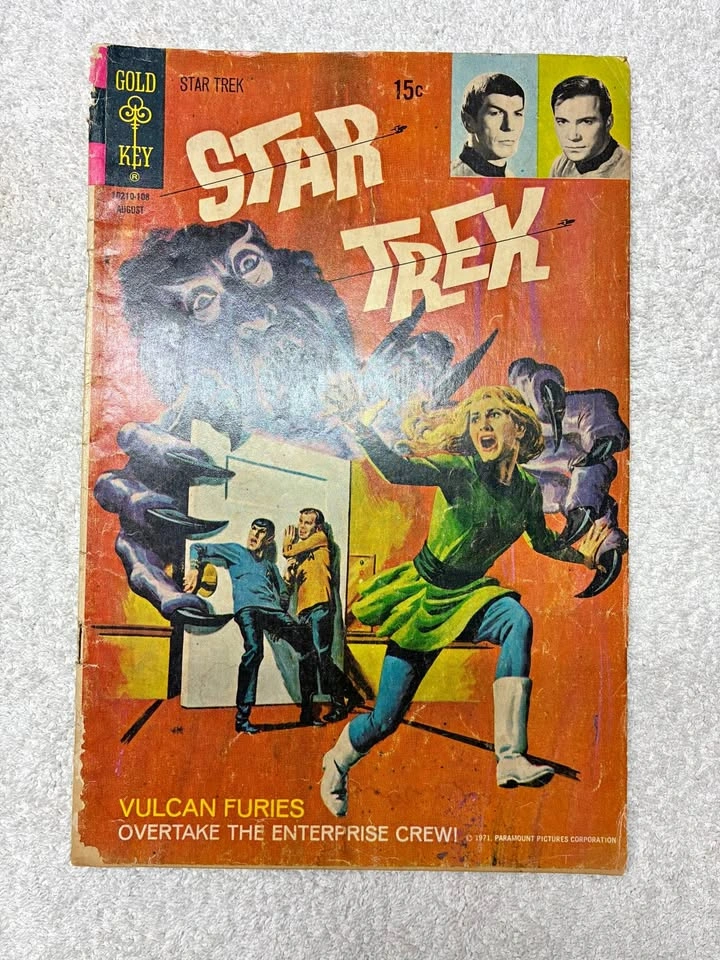 Vintage 1971 Gold Key Star Trek Comic Book #11