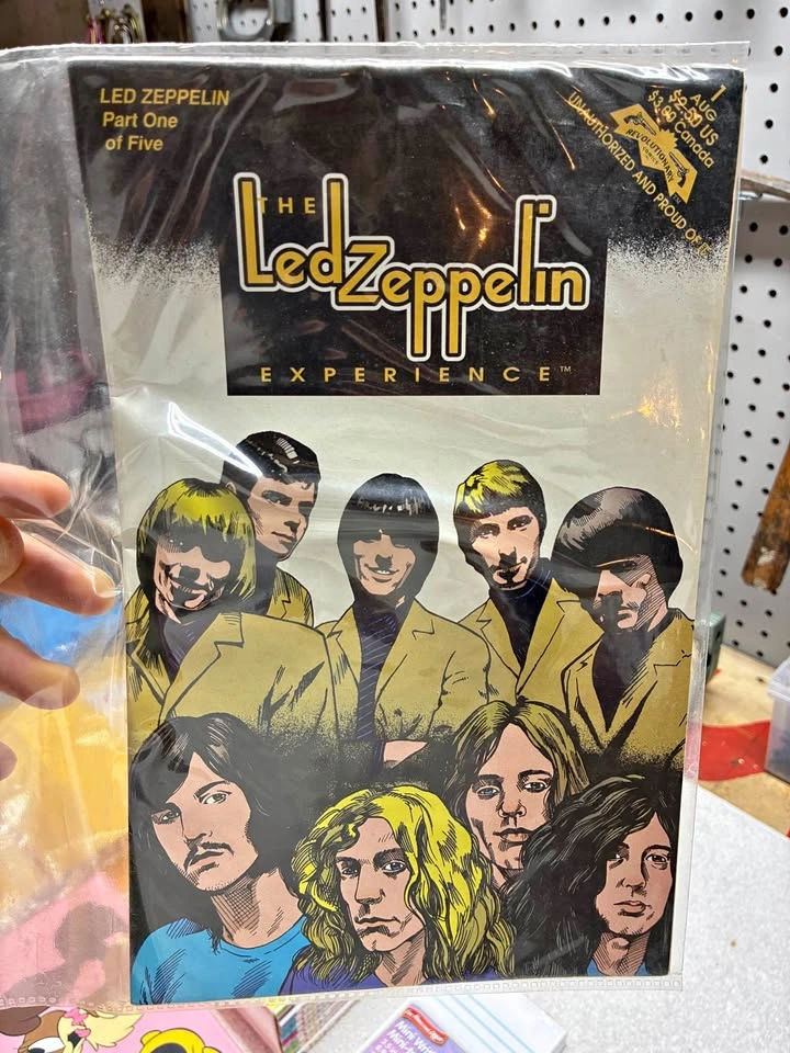 Led Zeppelin Experience Comic Lot (Issues 1, 4, 5)
