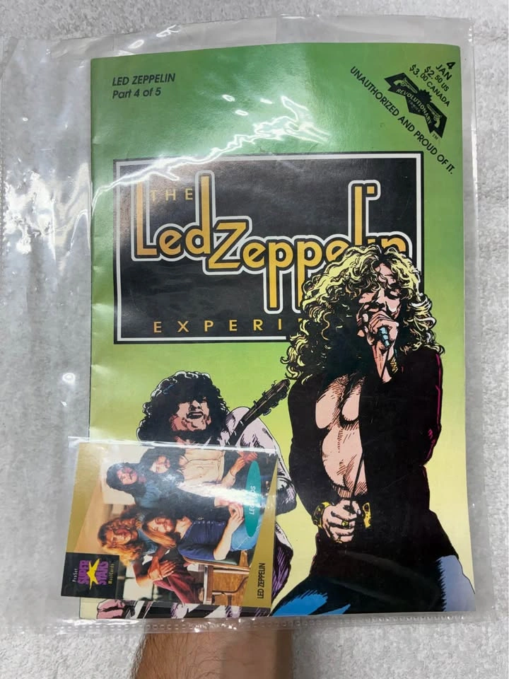Led Zeppelin Experience Comic Lot (Issues 1, 4, 5) - photo 3