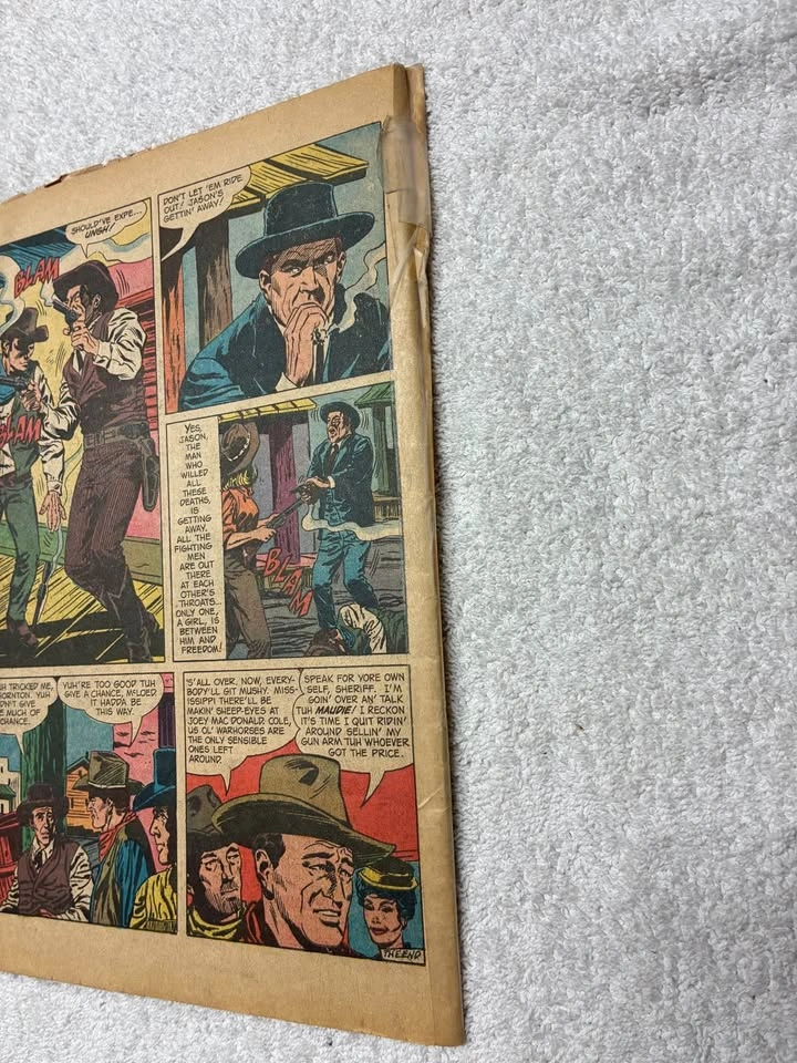 Vintage 1967 El Dorado Comic Book - Dell Movie Classics - photo 3