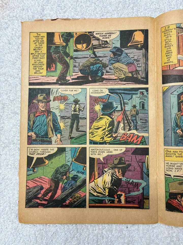 Vintage 1967 El Dorado Comic Book - Dell Movie Classics - photo 4
