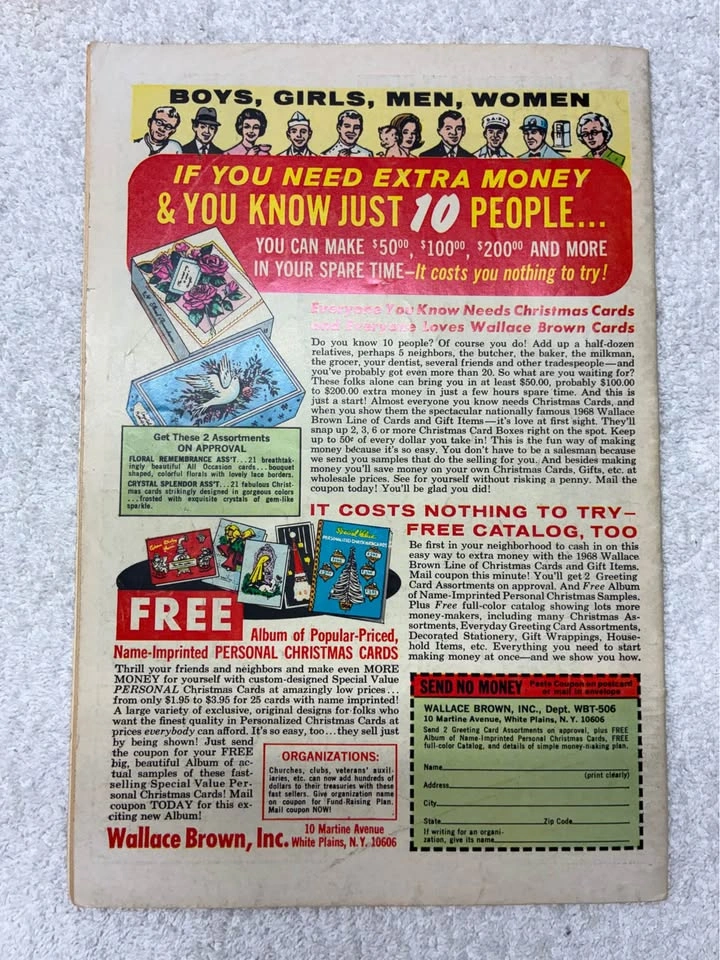 Vintage 1968 Mission: Impossible #4 Dell Comic Book - photo 2