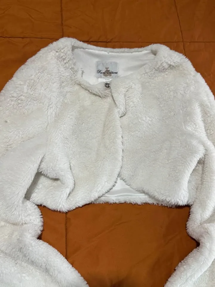 Rare Editions Shrug Jacket Big Girls Size (16) image indicator(2)