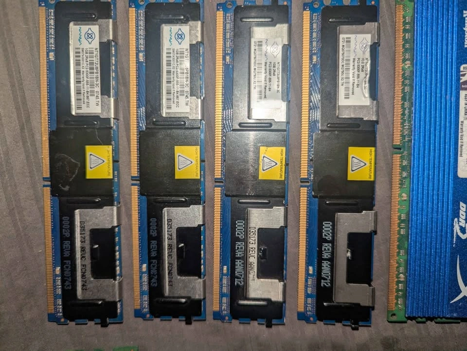 Assorted Desktop RAM Collection - Kingston HyperX, G.Skill, Cors - photo 2