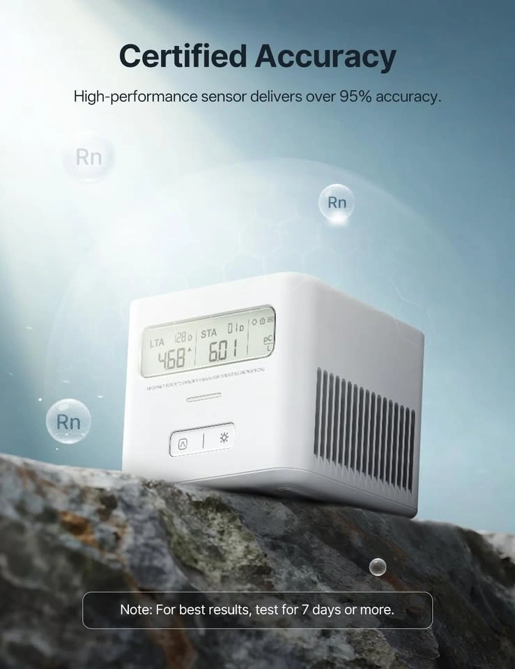 X-Sense Radon Detector - photo 2