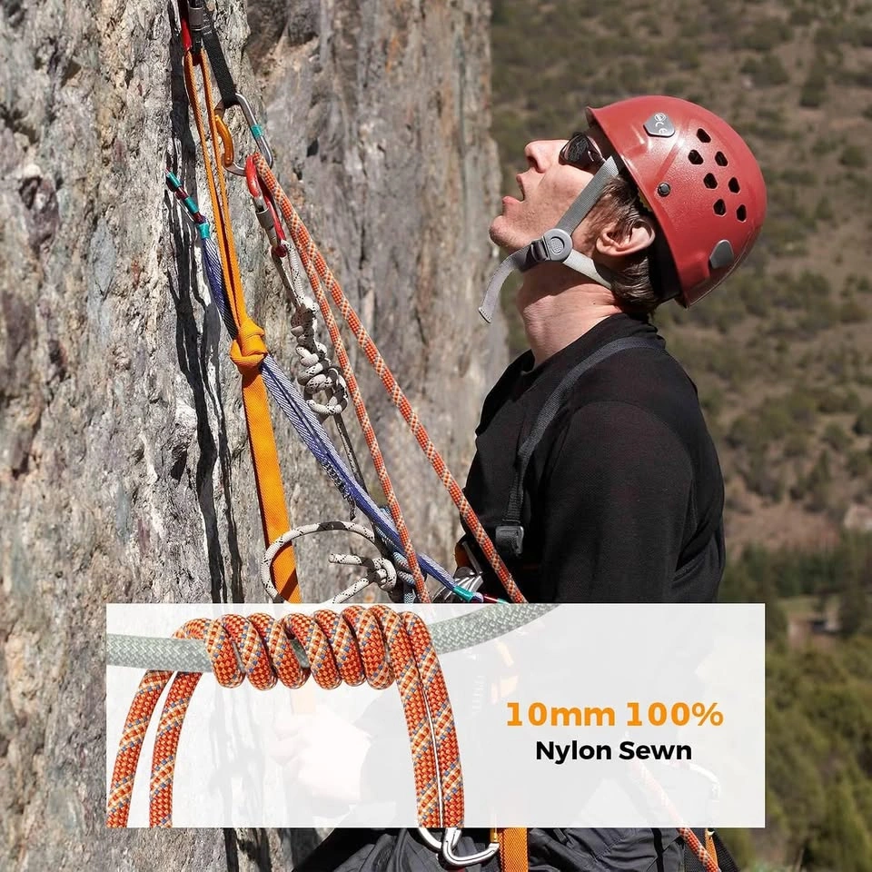 10mm 100% Nylon Sewn Prusik Loop - photo 5