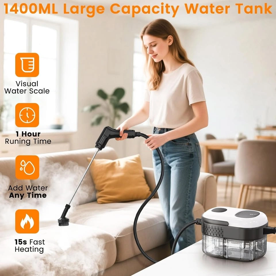 Portable Steam Cleaner for Home / Car Detailing - photo 2