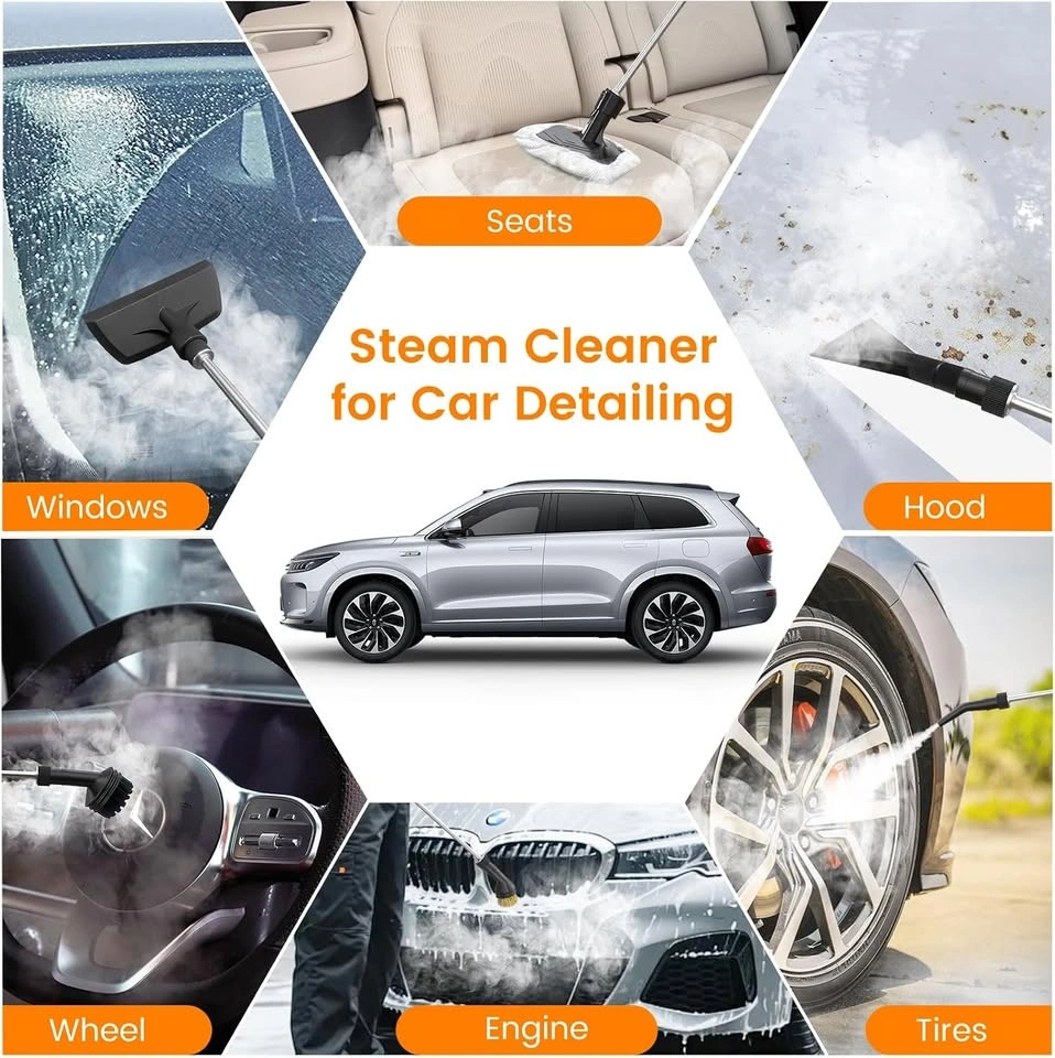 Portable Steam Cleaner for Home / Car Detailing - photo 5