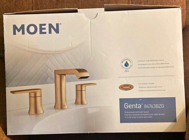 Moen Genta Widespread Bathroom Faucet