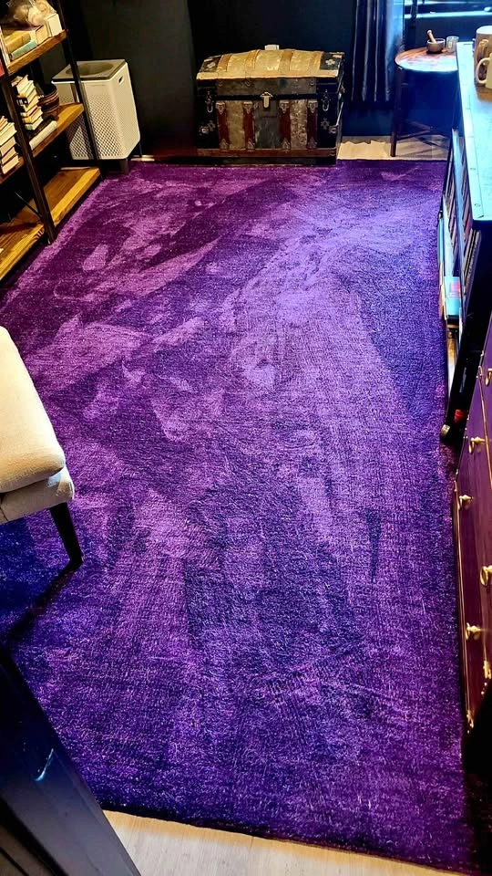 Purple Rug 8' x 11 1/2'
