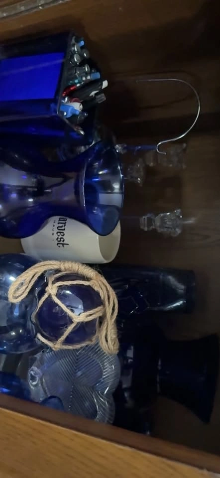 Blue Glass Decor - photo 2