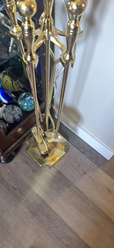 Brass Fireplace Tools