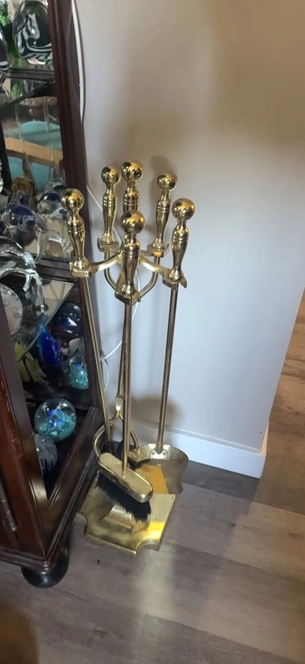 Brass Fireplace Tools - photo 2