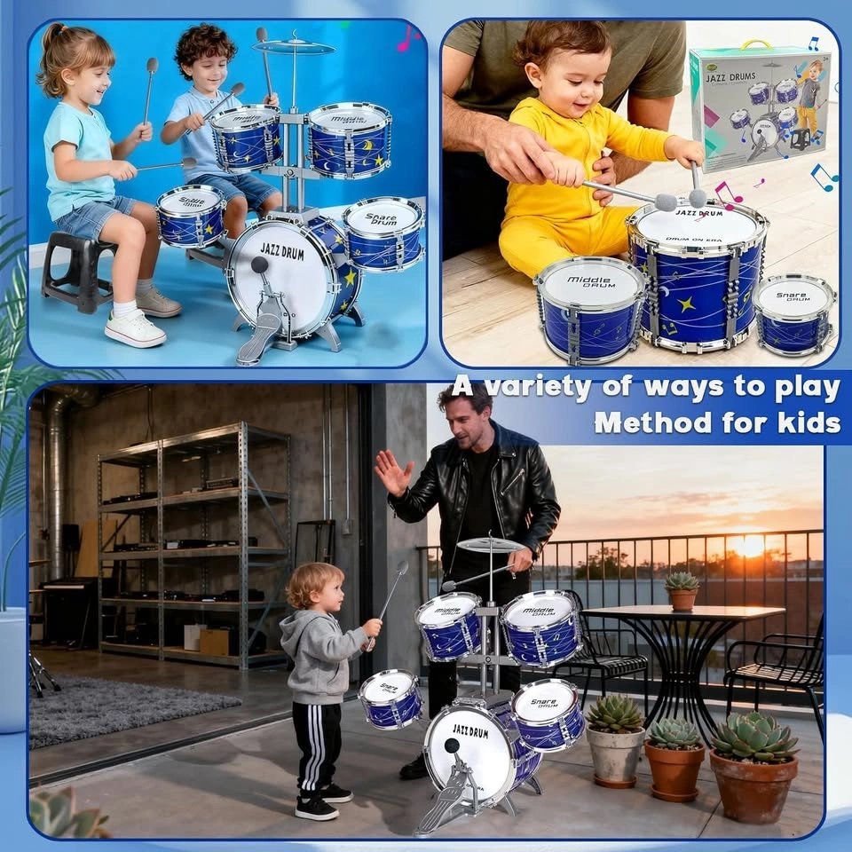 Kids Drum Set for Toddlers 3-5 - photo 3