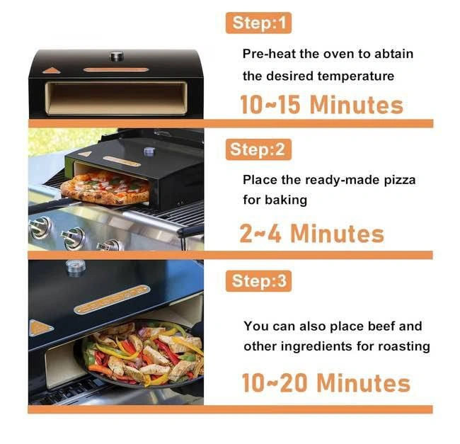 Brand New BakerStone Pizza Oven Box & 3 Piece Accessories - photo 5