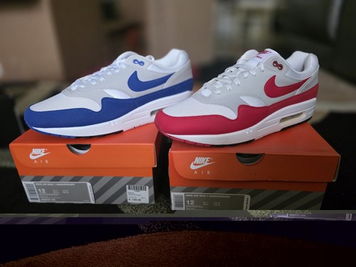 2 Brand New Pairs Nike Air Max 1 OG Anniversary Size 12