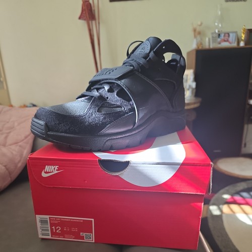 Nike Air Trainer Huarache Triple Black Men’s Size 12