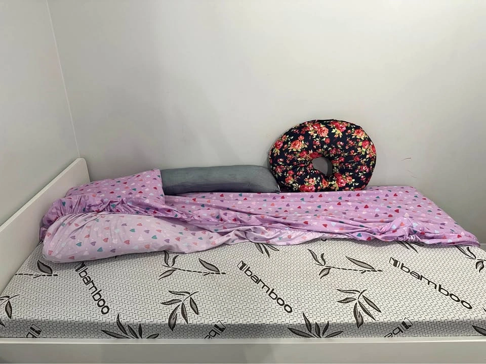 IKEA SLÄKT Twin Bed Frame + Mattress – Excellent Condition