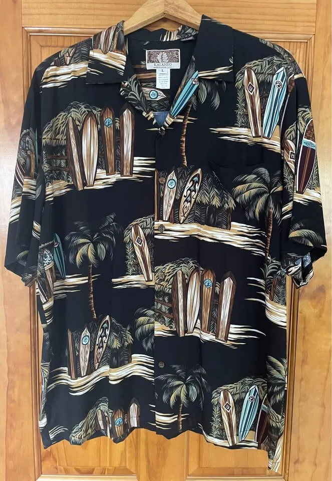 Hawaiian Shirt by Kalaheo. Men’s L, Brand New! image indicator(2)