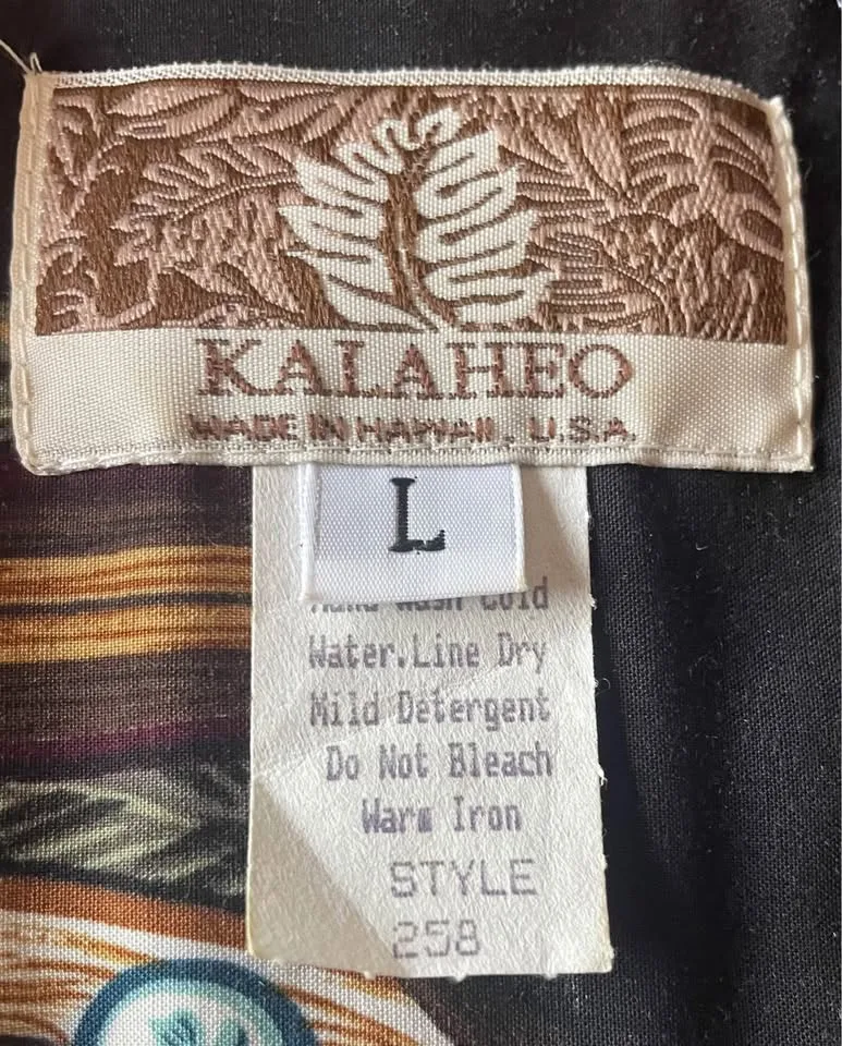 Hawaiian Shirt by Kalaheo. Men’s L, Brand New! image indicator(4)