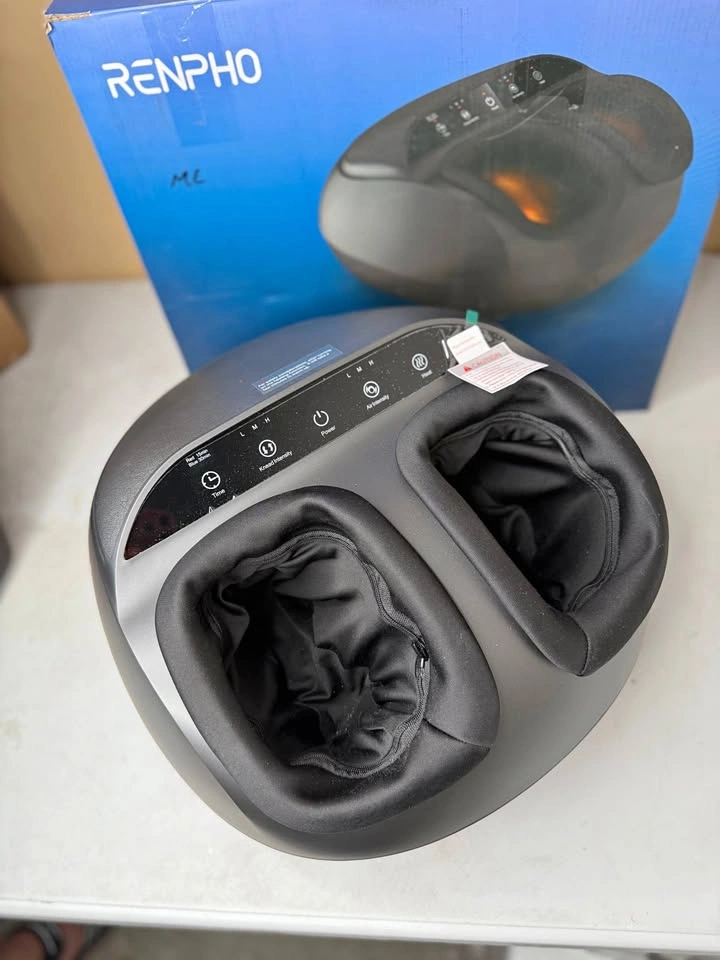 RENPHO Heated Shiatsu Foot Massager – Deep Kneading & Rolling