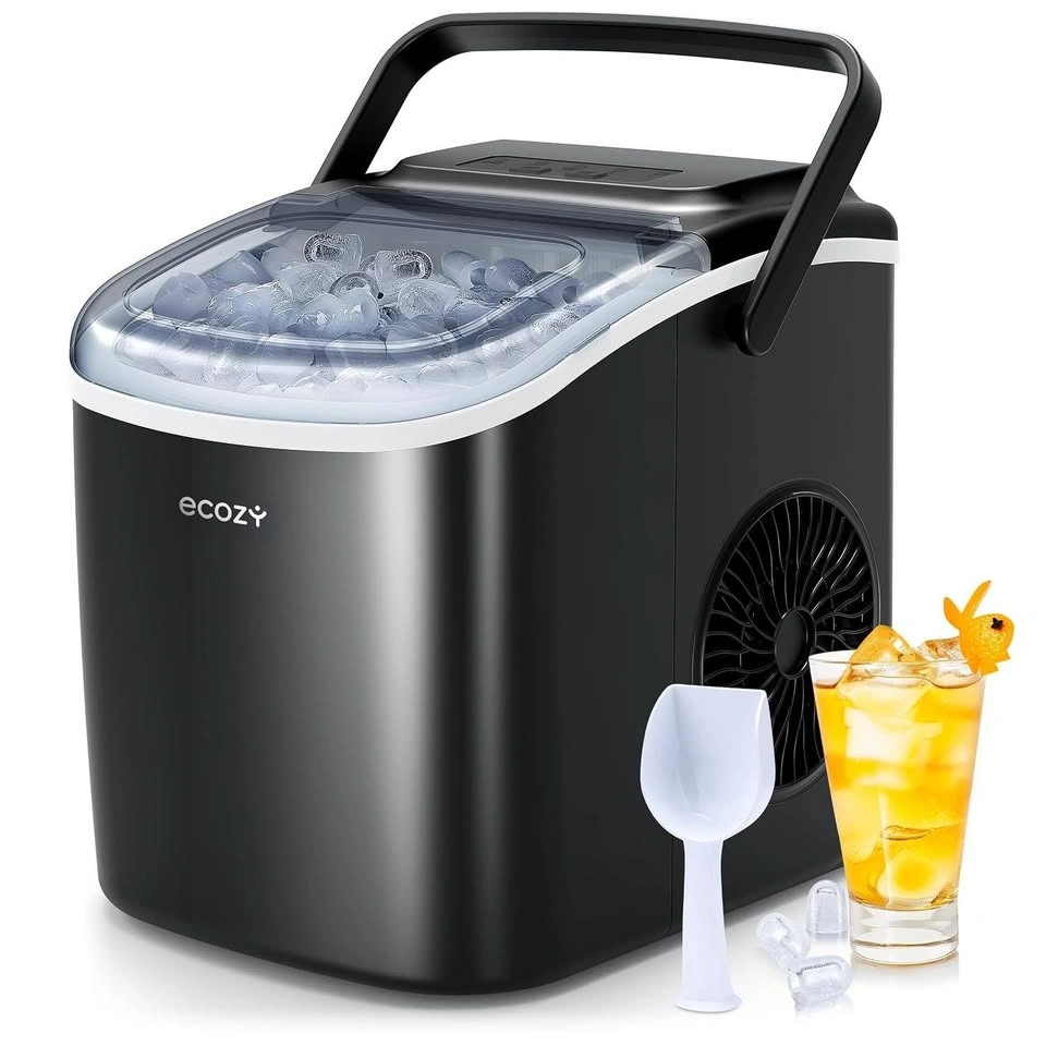 ecozy IM-BS260C Countertop Ice Maker – 26 lb/Day, 2 Ice Sizes - photo 2