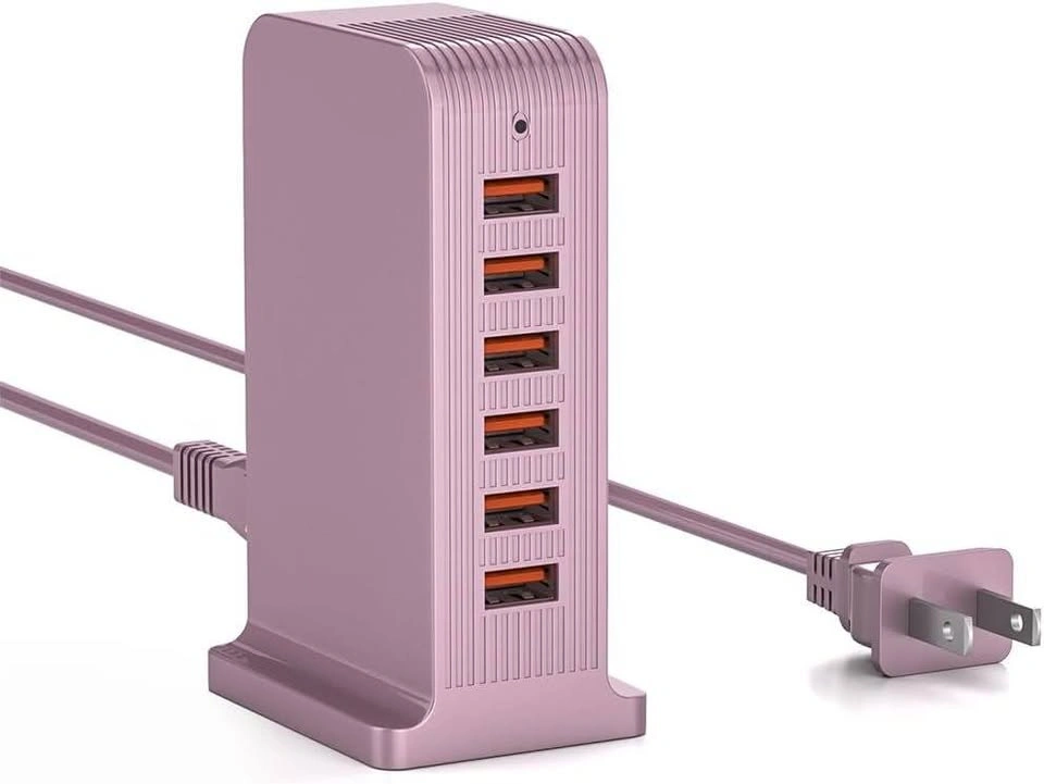 VPSUN 50W 6-Port USB Charging Station – Fast Multi-Device Charge - photo 2