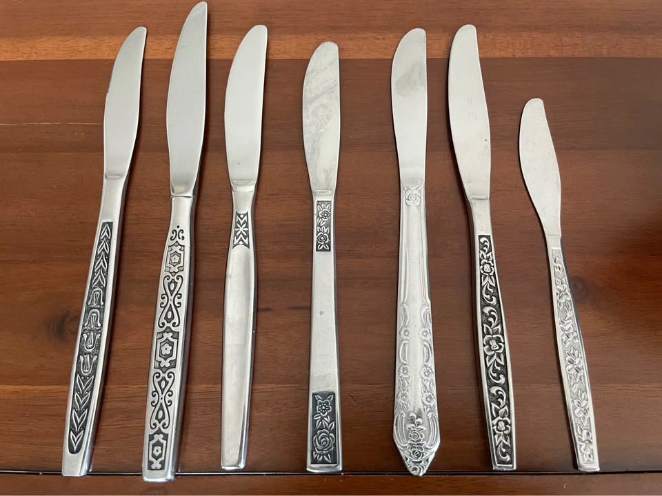 Vintage Mid-Century Stainless Steel Flatware Replacement Pieces - photo 4