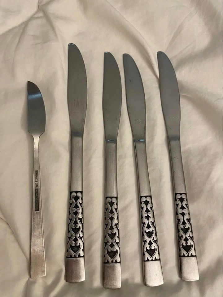 5-Piece Vintage National Stainless Sonora Knife Set - photo 2