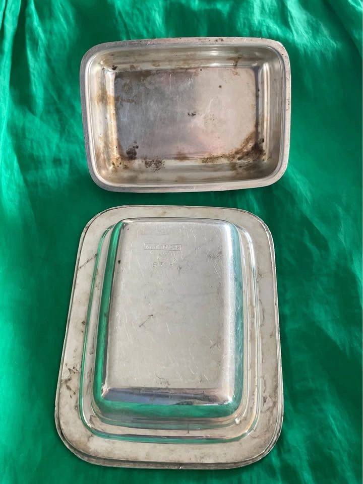 Wm. A. Rogers Silver Plate Covered Butter Dish - photo 3