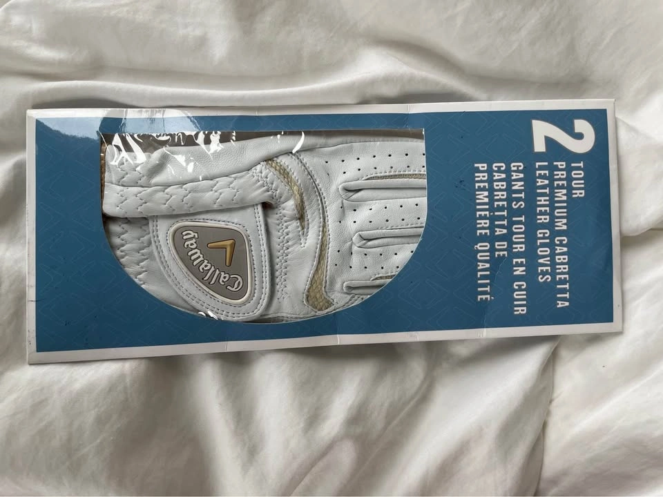 New Callaway Tour Premium Cabretta Leather Golf Glove - Small - photo 3