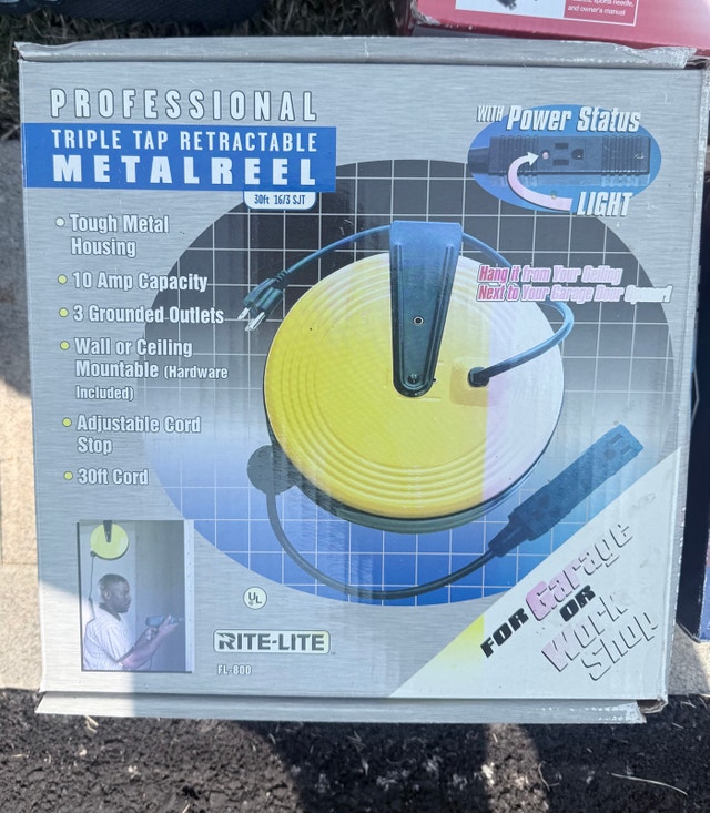 Retractable Metal Reel